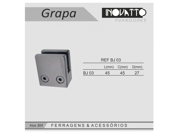 Grapa Inox